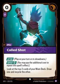 Called Shot (122/221) [Spiritforged] | Gear Gaming Bentonville