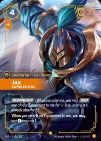 Jax - Unrelenting (Alternate Art) [Spiritforged] | Gear Gaming Bentonville