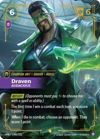Draven - Audacious (Alternate Art) [Spiritforged] | Gear Gaming Bentonville