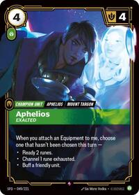 Aphelios - Exalted (049/221) [Spiritforged] | Gear Gaming Bentonville