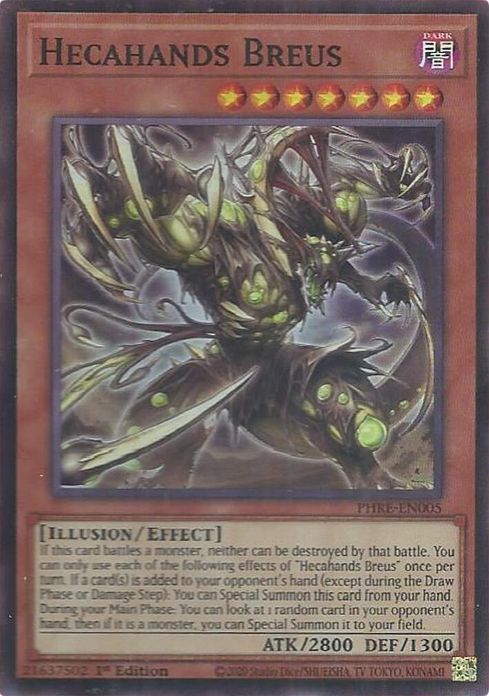 Hecahands Breus (Super Rare) [PHRE-EN005] Super Rare | Gear Gaming Bentonville