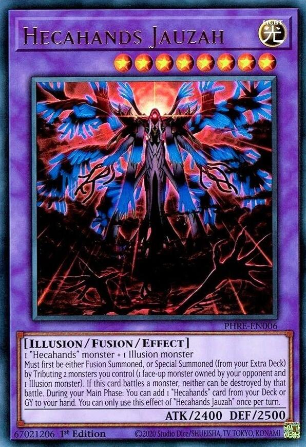 Hecahands Jauzah [PHRE-EN006] Ultra Rare | Gear Gaming Bentonville