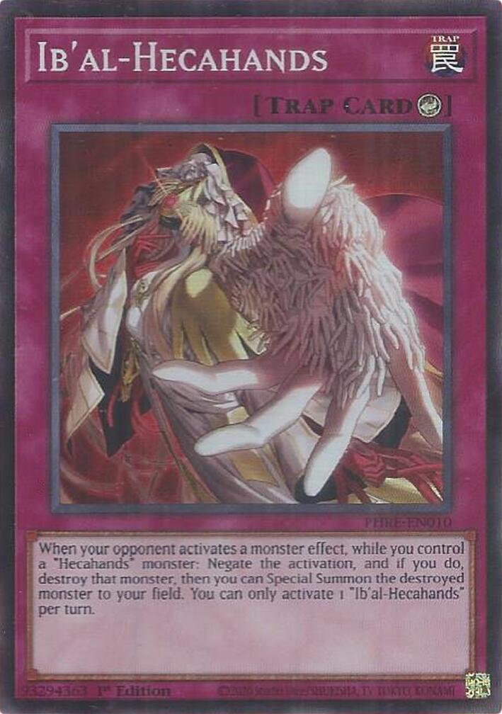 Ib'al-Hecahands (Super Rare) [PHRE-EN010] Super Rare | Gear Gaming Bentonville