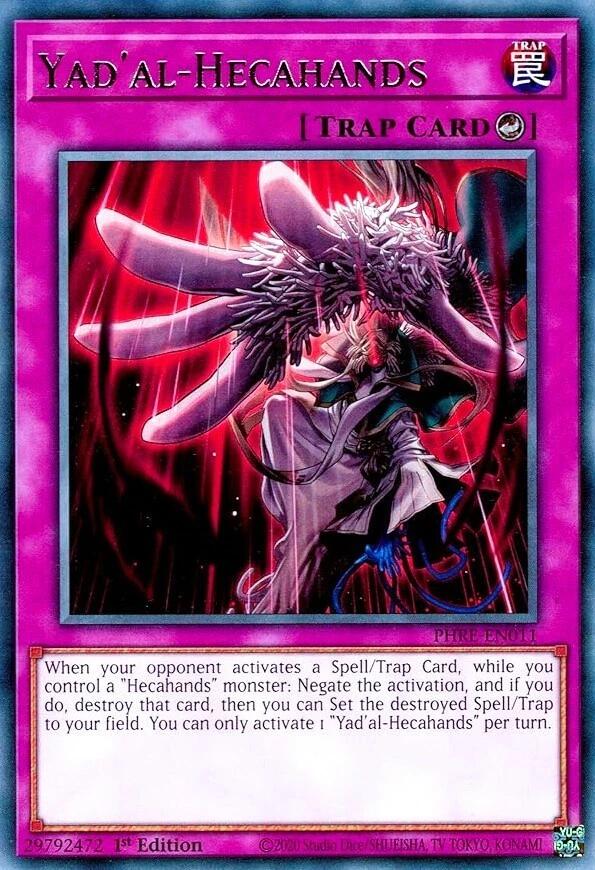 Yad'al-Hecahands [PHRE-EN011] Rare | Gear Gaming Bentonville
