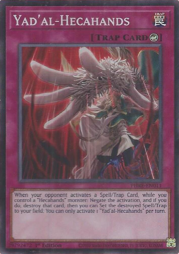Yad'al-Hecahands (Super Rare) [PHRE-EN011] Super Rare | Gear Gaming Bentonville
