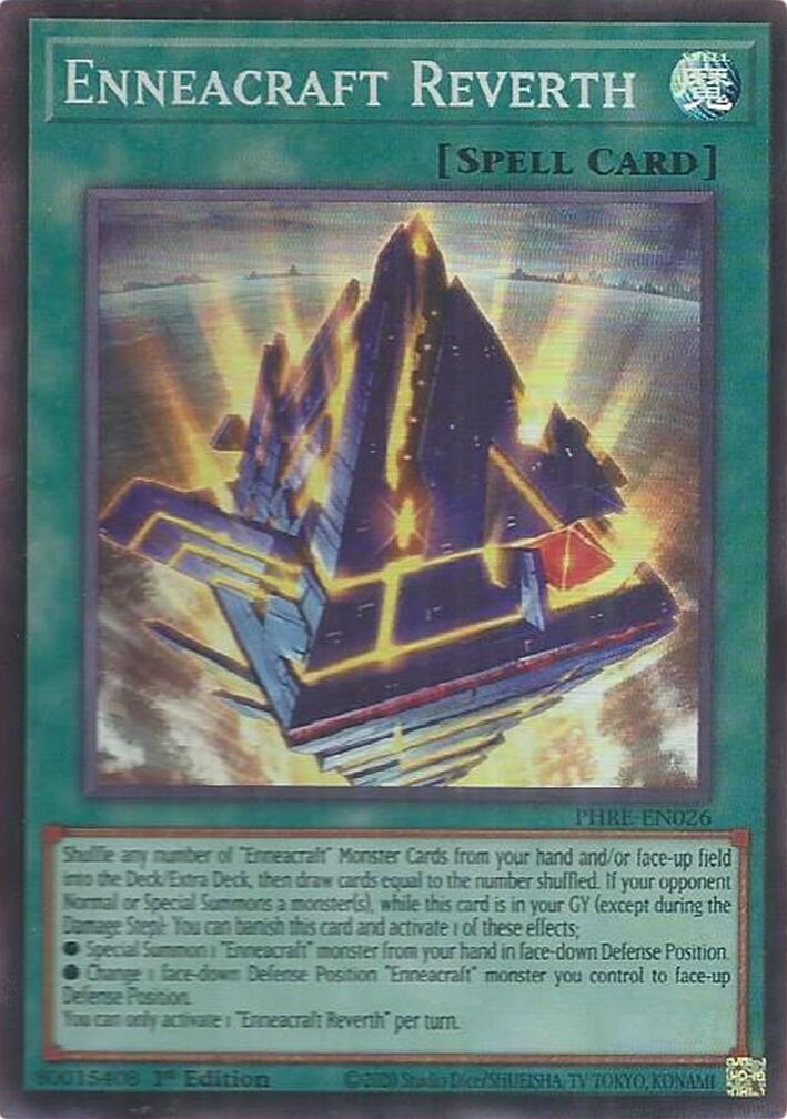 Enneacraft Reverth (Super Rare) [PHRE-EN026] Super Rare | Gear Gaming Bentonville