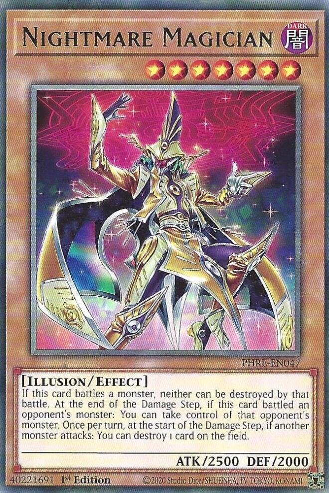 Nightmare Magician [PHRE-EN047] Rare | Gear Gaming Bentonville