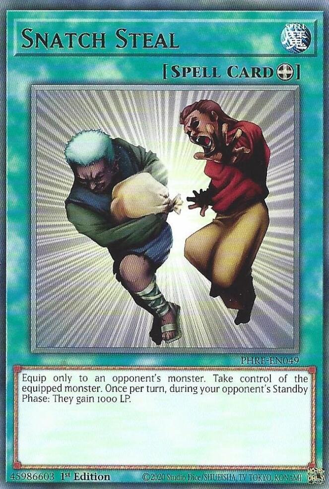 Snatch Steal [PHRE-EN049] Rare | Gear Gaming Bentonville