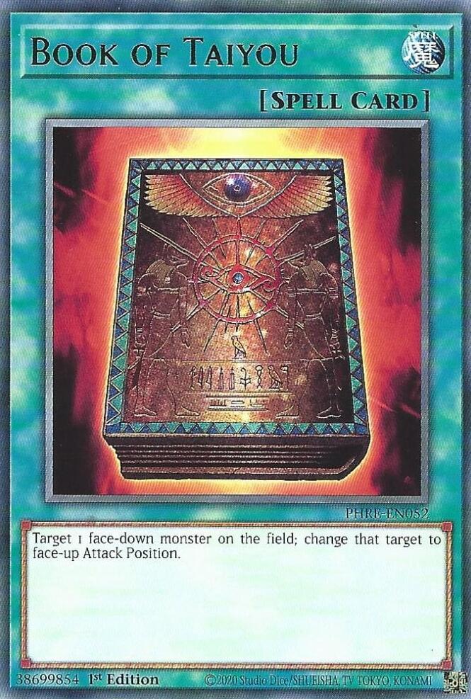 Book of Taiyou [PHRE-EN052] Rare | Gear Gaming Bentonville