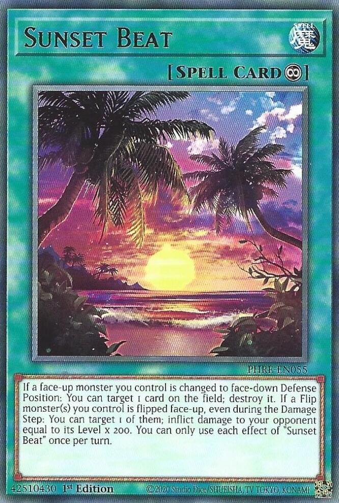 Sunset Beat [PHRE-EN055] Rare | Gear Gaming Bentonville