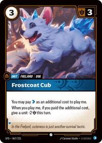 Frostcoat Cub [Spiritforged] | Gear Gaming Bentonville