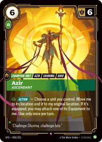 Azir - Ascendant [Spiritforged] | Gear Gaming Bentonville