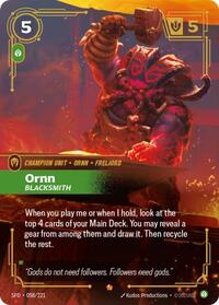 Ornn - Blacksmith [Spiritforged] | Gear Gaming Bentonville