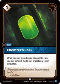 Chemtech Cask (063/221) [Spiritforged] | Gear Gaming Bentonville