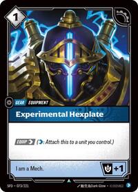 Experimental Hexplate [Spiritforged] | Gear Gaming Bentonville