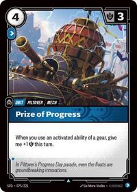 Prize of Progress [Spiritforged] | Gear Gaming Bentonville