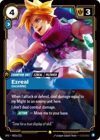 Ezreal - Dashing (Alternate Art) [Spiritforged] | Gear Gaming Bentonville
