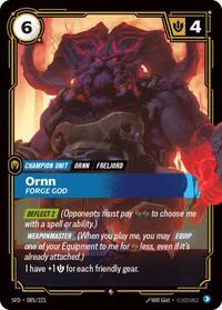 Ornn - Forge God [Spiritforged] | Gear Gaming Bentonville