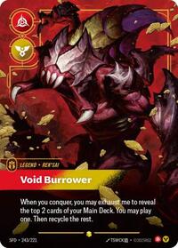 Rek'sai - Void Burrower (Overnumbered) (243/221) [Spiritforged] | Gear Gaming Bentonville