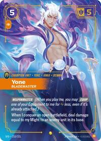 Yone - Blademaster (Overnumbered) [Spiritforged] | Gear Gaming Bentonville