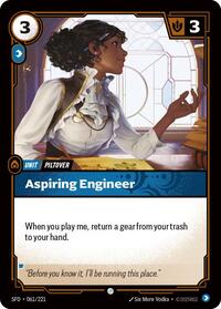 Aspiring Engineer (061/221) [Spiritforged] | Gear Gaming Bentonville