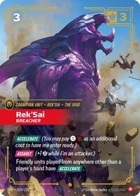 Rek'Sai - Breacher (029/221) [Spiritforged] | Gear Gaming Bentonville