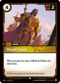Royal Guard (157/221) [Spiritforged] | Gear Gaming Bentonville