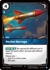 Rocket Barrage [Spiritforged] | Gear Gaming Bentonville