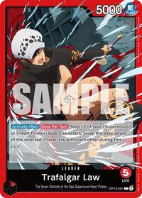 Trafalgar Law - OP14-001 [The Azure Sea's Seven] | Gear Gaming Bentonville