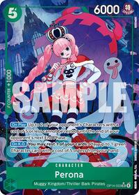 Perona - OP14-033 (Alternate Art) [The Azure Sea's Seven] | Gear Gaming Bentonville