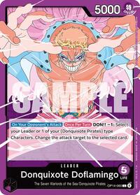 Donquixote Doflamingo - OP14-060 [The Azure Sea's Seven] | Gear Gaming Bentonville