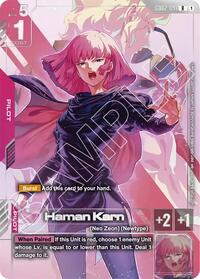 Haman Karn (Newtype Challenge 2025 Mission 3) (GD02-091) [Gundam Promotional Cards] | Gear Gaming Bentonville