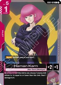 Haman Karn (GD02-091) [Gundam Promotional Cards] | Gear Gaming Bentonville