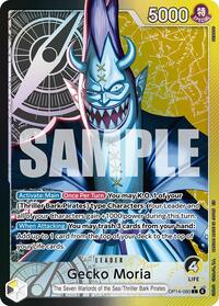 Gecko Moria - OP14-080 (Alternate Art) [The Azure Sea's Seven] | Gear Gaming Bentonville