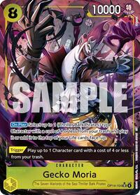 Gecko Moria - OP14-104 (Alternate Art) [The Azure Sea's Seven] | Gear Gaming Bentonville