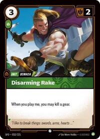 Disarming Rake (032/221) [Spiritforged] | Gear Gaming Bentonville