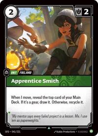 Apprentice Smith (041/221) [Spiritforged] | Gear Gaming Bentonville