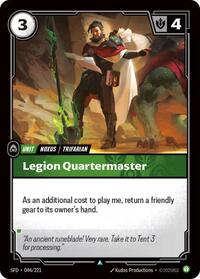 Legion Quartermaster [Spiritforged] | Gear Gaming Bentonville
