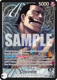 Crocodile - OP14-079 (Alternate Art) [The Azure Sea's Seven] | Gear Gaming Bentonville