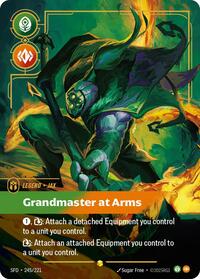 Jax - Grandmaster At Arms (Overnumbered) [Spiritforged] | Gear Gaming Bentonville