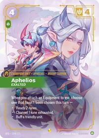 Aphelios - Exalted (Overnumbered) (224/221) [Spiritforged] | Gear Gaming Bentonville