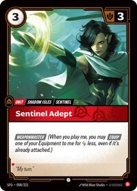 Sentinel Adept (008/221) [Spiritforged] | Gear Gaming Bentonville