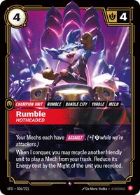 Rumble - Hotheaded [Spiritforged] | Gear Gaming Bentonville