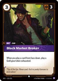 Black Market Broker [Spiritforged] | Gear Gaming Bentonville