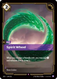 Spirit Wheel (144/221) [Spiritforged] | Gear Gaming Bentonville