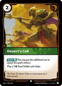 Desert's Call [Spiritforged] | Gear Gaming Bentonville