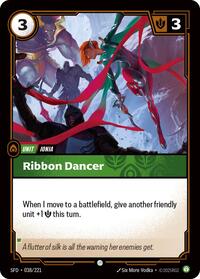 Ribbon Dancer (038/221) [Spiritforged] | Gear Gaming Bentonville
