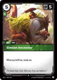 Simian Ancestor (047/221) [Spiritforged] | Gear Gaming Bentonville
