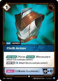 Cloth Armor [Spiritforged] | Gear Gaming Bentonville