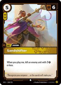 Sandshifter (158/221) [Spiritforged] | Gear Gaming Bentonville